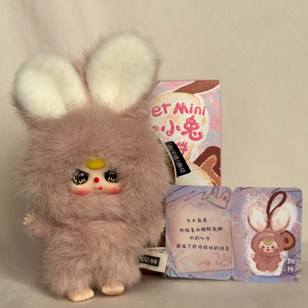 Baby Three Super Mini Bunny - Letter O